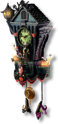 The Bradford Exchange the Nightmare Before Christmas Cuckoo Clock, 21 in, Musical, Light up, Limited Edition